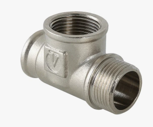 Тройник с переходом на наружную резьбу 3/4' НР-ВН-ВН VALTEC