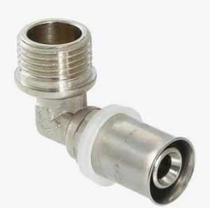 Угольник НР 16х1/2' пресс VALTEC