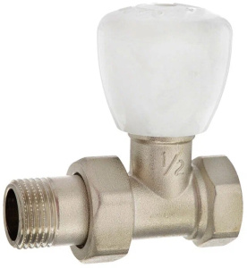 Кран для радиатора прямой 3/4" с ручной регулировкой TeRma (33952)
