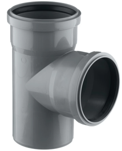 Тройник ПП 110/110/87° серый Ostendorf