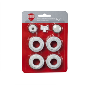 Комплект монтажный Royal Thermo 1”х1/2" белый