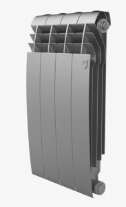 Радиатор биметаллический Royal Thermo BILINER B 500 Серебристый - 4 секц.