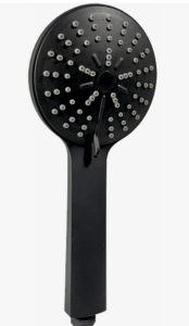 Лейка MELODIA 5 функций, d105мм, L240мм чёрный мат. MKP26500_bk