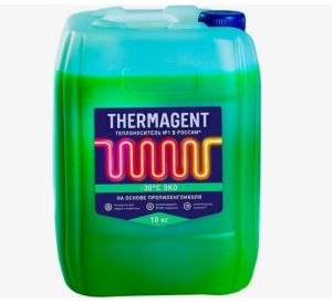 Теплоноситель ЭKO -30°С 10 кг, пропиленгликоль, Thermagent