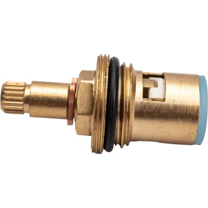 Кран-букса LEDEME 1/2" керамика 20 шлицов, угол поворота 90гр, наружная резьба