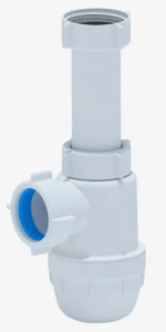 Сифон для умывальника 1 1/2'х40 без выпуска АНИ пласт