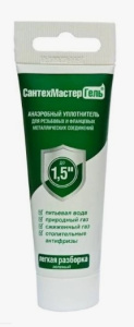 Гель уплотн. зеленый, тюбик 35гр Сантехмастер Гель, с еврослотом
