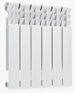 Радиатор биметаллический секционный  ECO 500/80/6 боковое подключение 888Вт Oasis