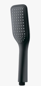Лейка MELODIA квадрат 1 функция, 120х60мм, L255мм, чёрный мат. MKP26103_bk