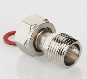 Полусгон прямой 3/4'х3/4' НР с накидной гайкой VALTEC